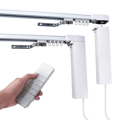 ดูภาพขนาดใหญ่ เพิ่มเพื่อเปรียบเทียบ Share Aluminium Extrusion Smart Home Heavy Duty Tuya Wireless Motor Ripple Fold Wall Mounted