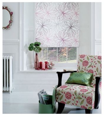 ไฟดับ Fabric White Kitchen Roller Blind ม่านม้วนกันน้ำแบบแนวนอน