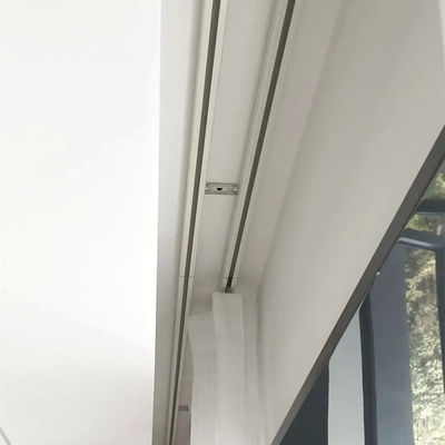 Silent Corrugated Folding Smart Home อลูมิเนียมรางม่านมอเตอร์ WifiTuya Motor สำหรับห้องนอน