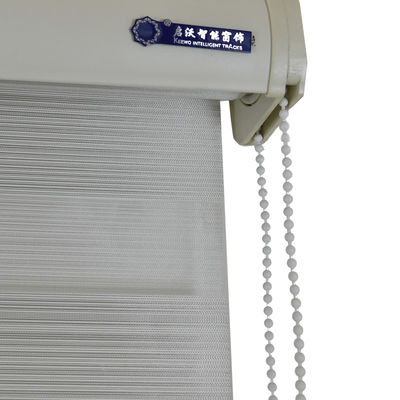 Double Pane Sheer Zebra Vision Blinds วัสดุโพลีเอสเตอร์เมทัลลิคสำหรับสำนักงาน