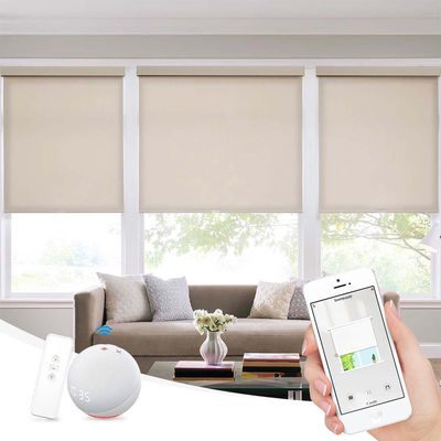 Smart Wifi ระยะไกล Control Roller Blinds, มู่ลี่ไฟฟ้าอัตโนมัติสำหรับสำนักงาน