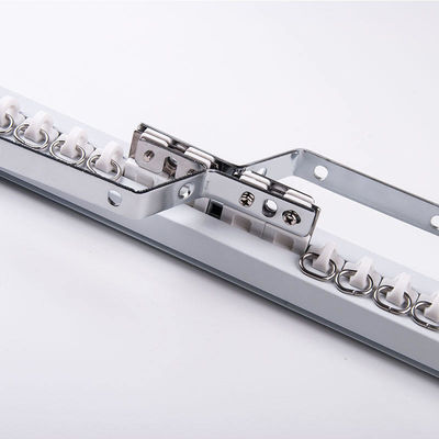 สายพานเหล็กโค้งคู่ Silent Gliss รางม่านไฟฟ้าอัจฉริยะสำหรับอ่าว