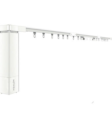 20 Feet Sticky Ceiling Wall Mounting No Drill รางม่านอะลูมิเนียมพร้อมเทปกาว