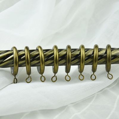 ห้องนั่งเล่น160/200/250/300/350/400ซม.บิดเสาเหล็กเดี่ยวหมุนผ้าม่านขายส่งโมร็อกโก