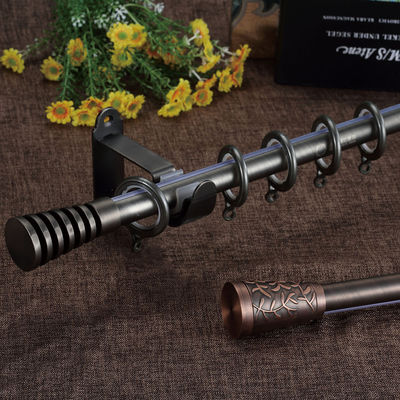 Heavy Duty Anti Rust Curtain Rod วัสดุอลูมิเนียมอัลลอยด์