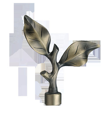 Gold Sliver Curtain Rod End Cap อุปกรณ์ผ้าม่าน