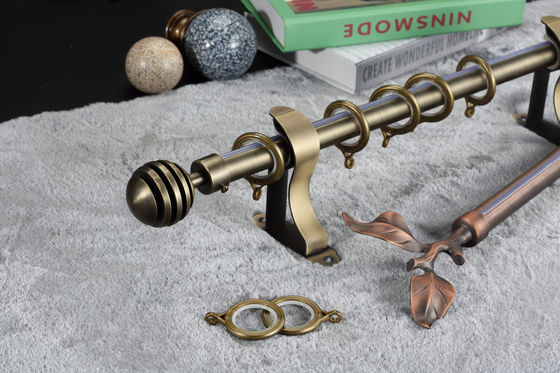 Gold Sliver Curtain Rod End Cap อุปกรณ์ผ้าม่าน
