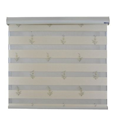 ผ้าหรูหรา ไฟดับ Zebra Roller Blinds Rope Control สำหรับ Windows