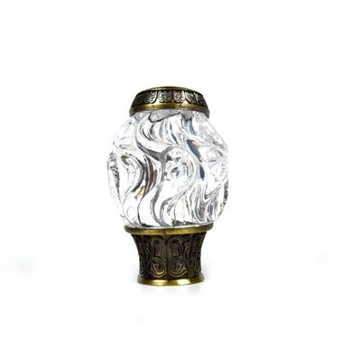 Custom Curtain Finials Crystal Curtain Rod อุปกรณ์เสริม