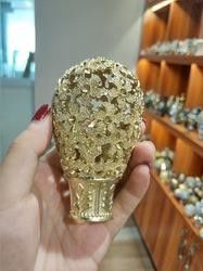 ขายส่งราวม่านราคาปลายโลหะสีทองอุปกรณ์ราวม่านขั้นสุดท้าย