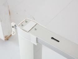 รางม่านปรับเสียงเงียบแบบไฟฟ้า Telescopic วัสดุอลูมิเนียมอัลลอยด์