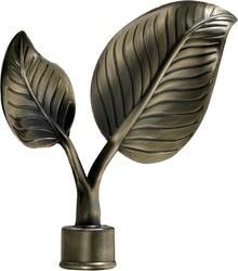 หัวม่านแก้วตกแต่งหรูหราอุปกรณ์เสริมผ้าม่านสำหรับราวม่าน