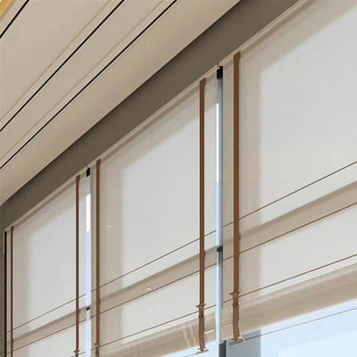 Smart Manual Roman Shades, ม่านโรมันแนวนอนสำหรับห้องนอน