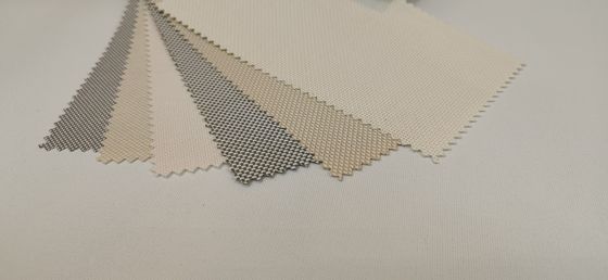 Sunlight Fabric 5% Open Rate Fabric Roller Shutter Window สำหรับระเบียง Manual Control