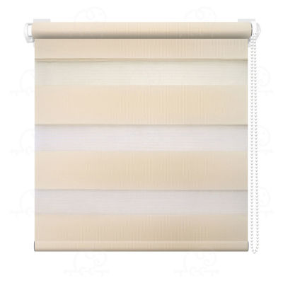 สีทึบห้องน้ำ Slinky ม้าลายม่านตาบอดดึงลูกปัดเปิดด้านบน