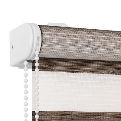 ผ้าม่านม้วนลายม้าลายในห้องน้ำ No Punch Bathroom Toilet Kitchen Blackout Waterproof Pull Down Blinds
